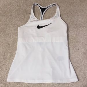 White Nike Tank Top XS